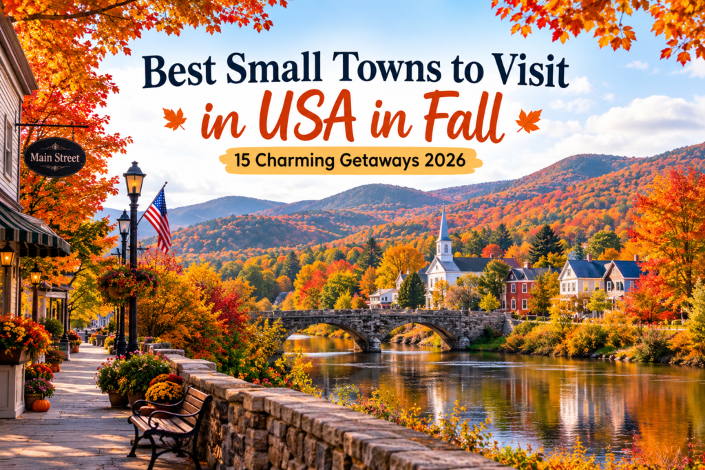 Best Small Towns to Visit in USA in Fall
