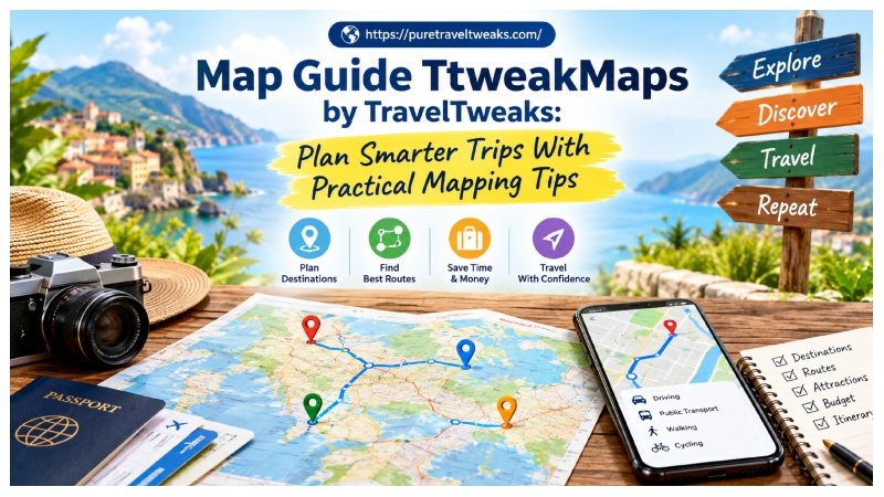 Map Guide TtweakMaps by TravelTweaks